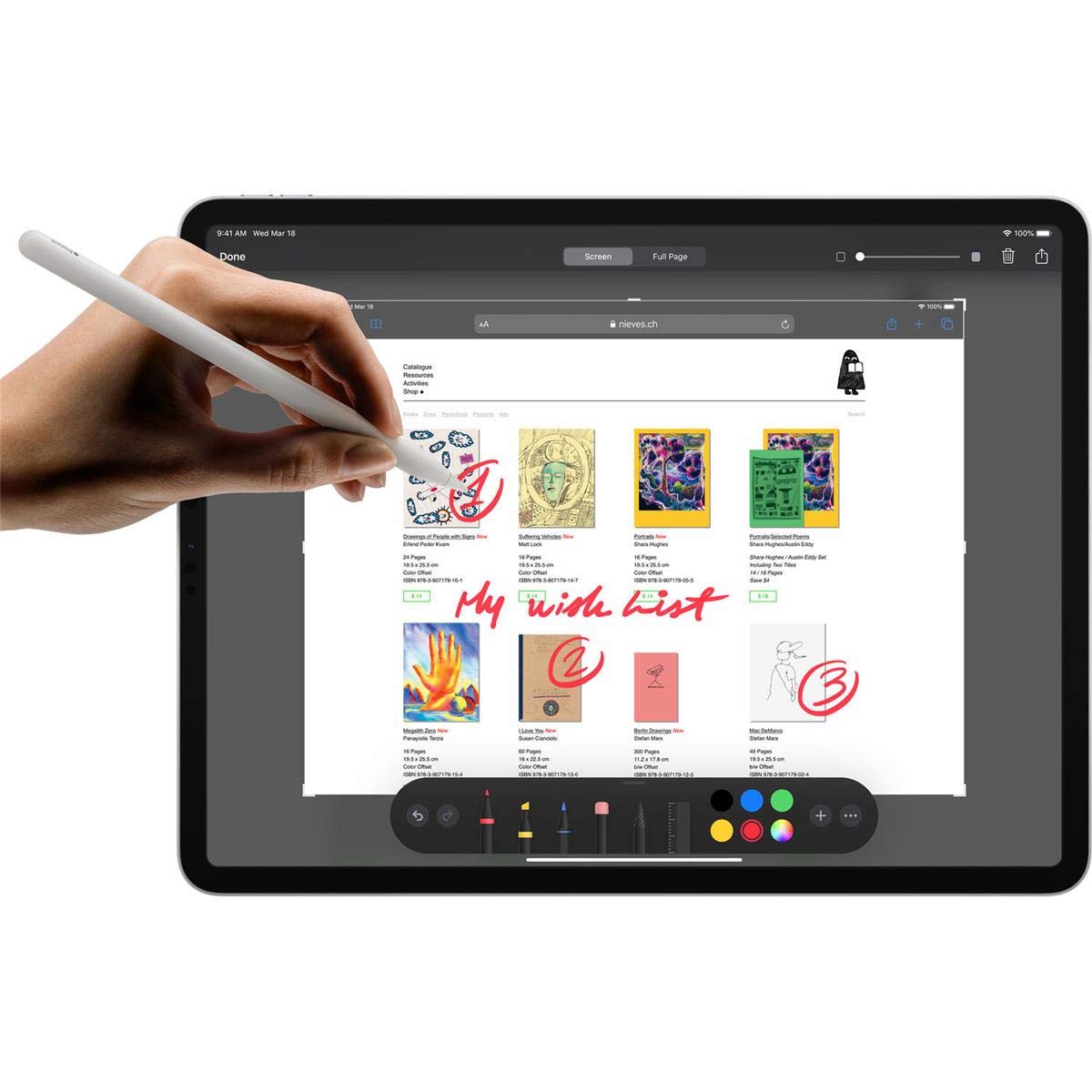 Novo Apple iPad Pro (12,9 polegadas, Wi-Fi, 256 GB) - cinza